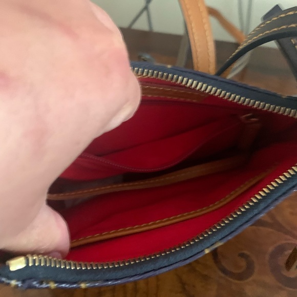 Dooney & Bourke DB75 coated cotton crossbody - Picture 2 of 2